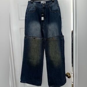 Fashion Nova Medium Wash Jeans
